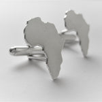 Load image into Gallery viewer, Africa Map Cuff Links
