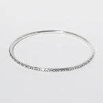 Load image into Gallery viewer, Zig Zags &amp; Dots Bangle (3mm)
