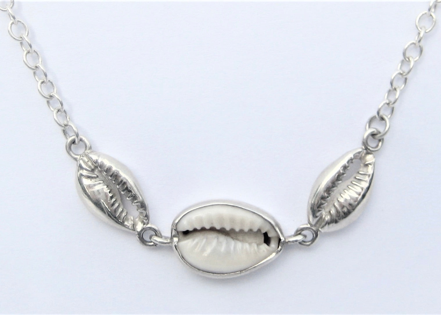 Cowries in a row Necklace