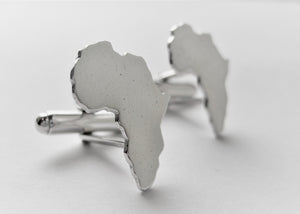 Africa Map Cuff Links