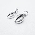 Load image into Gallery viewer, Cowrie Pendant in Solid Sterling Silver
