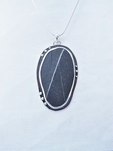 Pebble with detail Pendant