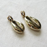 Load image into Gallery viewer, Brass Cowrie Pendant
