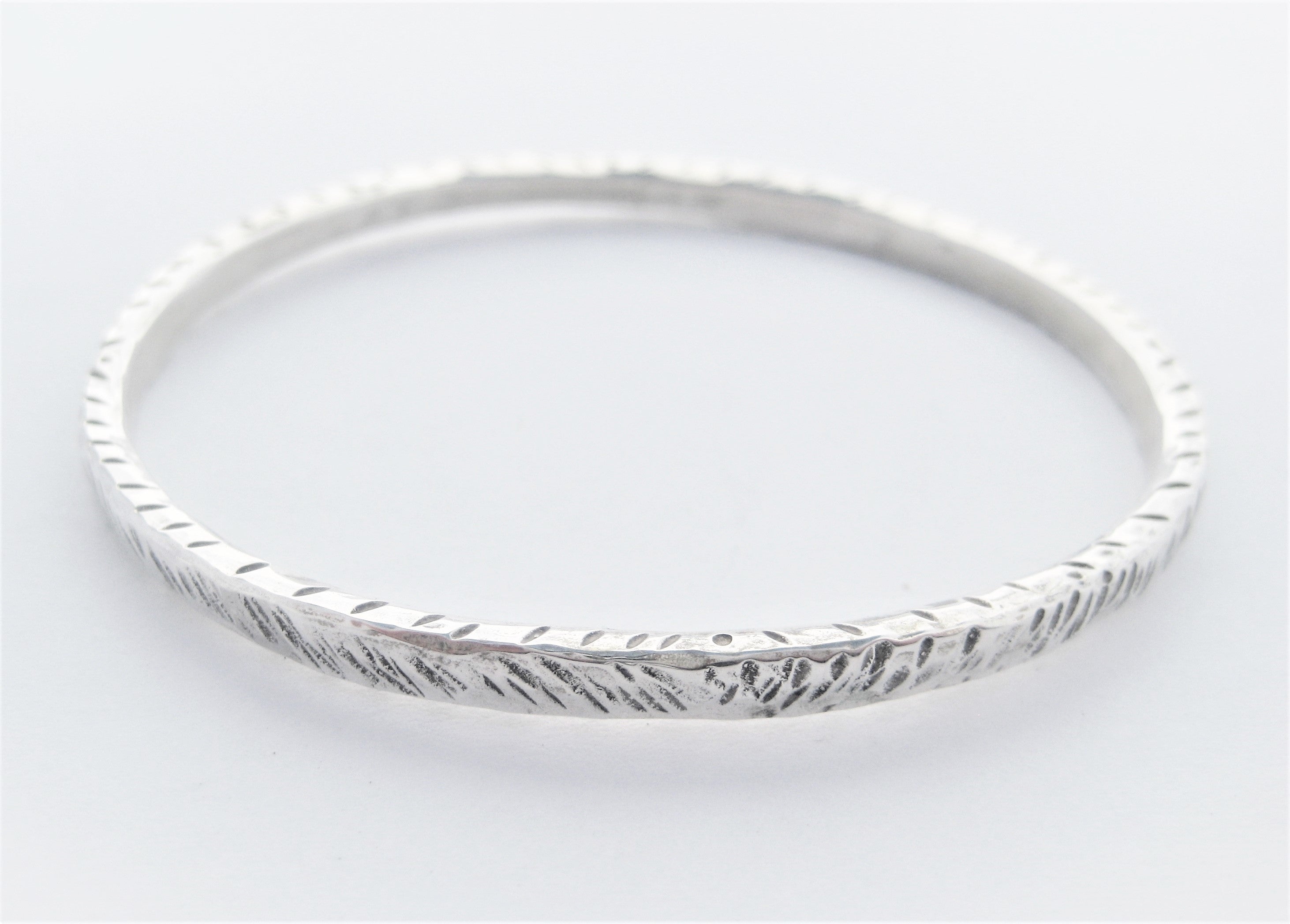 Zebra textured Bangle
