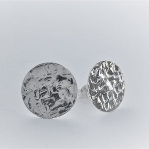 Textured Stud Earrings (sqa)