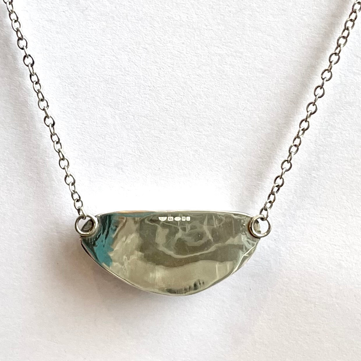 Blue Seaglass necklace