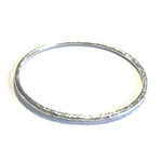 Load image into Gallery viewer, Hammered Bangle 3mm (rnd)
