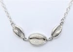 Load image into Gallery viewer, Cowries in a row Necklace

