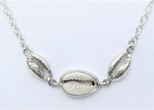Cowries in a row Necklace