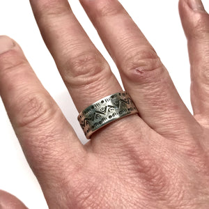 Bogolon solid silver ring