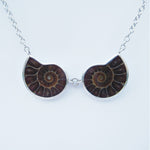 Load image into Gallery viewer, Ammonite Symmetry Necklace
